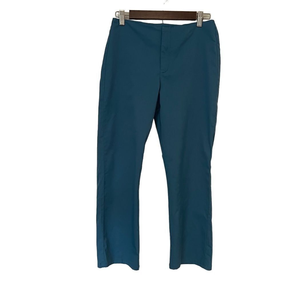 Fossil Blue Ankle Pants. Flat Front. Size 4. Great Condition!